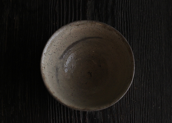 鬼ヶ島粉引茶碗　大前悟